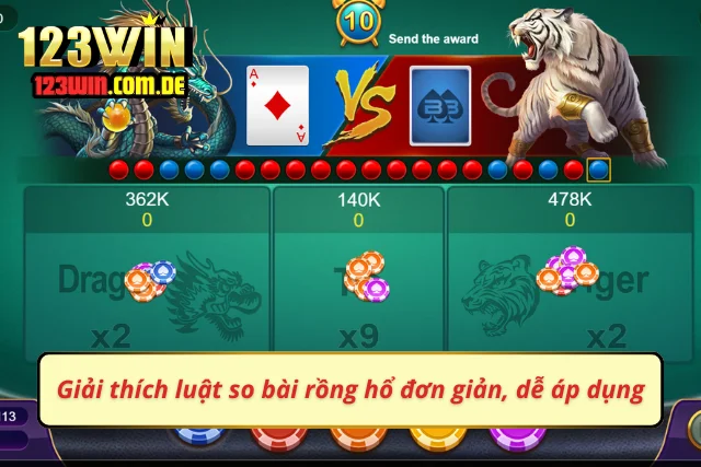 Hướng dẫn luật chơi rồng hổ từ A-Z cho người mới bắt đầu